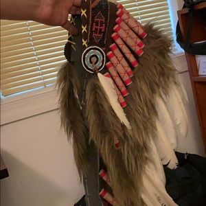 Indian headdress feathers VERY NICE quality